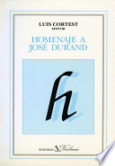 Homenaje a José Durand /