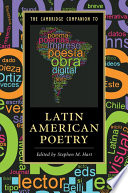 The Cambridge companion to Latin American poetry /