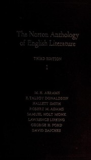 The Norton anthology of English literature /