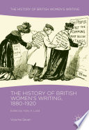 The history of British women's writing.