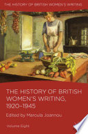 The history of British women's writing.