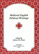 Medieval English political writings /