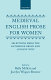 Medieval English prose for women : Selections from the "Katherine group" and Ancrene wisse /