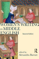Women's writing in Middle English /