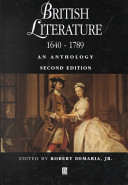 British literature, 1640-1789 : an anthology /