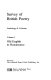 Survey of British poetry : anthology & criticism /