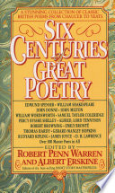Six centuries of great poetry /