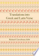 Translations into Greek and Latin verse /