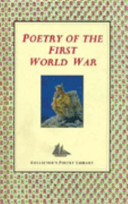 Poetry of the First World War.