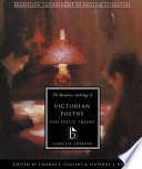 The Broadview anthology of Victorian poetry and poetic theory /