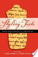 Styling texts : dress and fashion in literature /