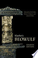 Klaeber's Beowulf and The fight at Finnsburg /