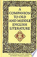 A companion to Old and Middle English literature /