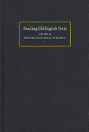 Reading Old English texts /