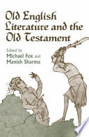 Old English literature and the Old Testament /