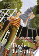 The Oxford companion to English literature /