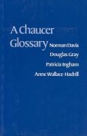 A Chaucer glossary /