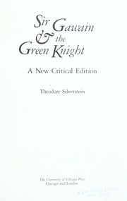 Sir Gawain & the Green Knight : a new critical edition /