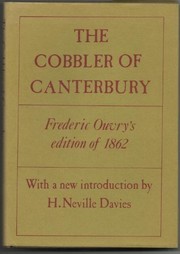 The Cobbler of Canterbury : Frederic Ouvry's edition of 1862 /