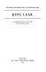 King Lear ; a concordance to the text of the first folio.