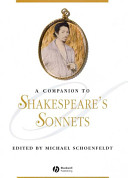 A companion to Shakespeare's sonnets /