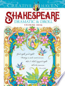 Shakespeare dramatic & droll coloring book /