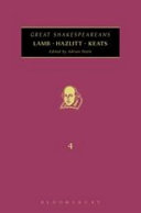 Lamb, Hazlitt, Keats /