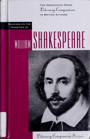 Readings on the tragedies of William Shakespeare /