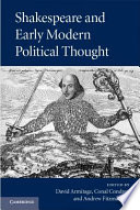 Shakespeare and early modern political thought /