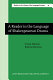 A Reader in the language of Shakespearean drama : essays /