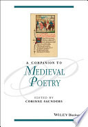 A companion to medieval poetry /