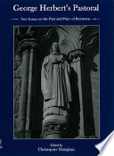George Herbert's pastoral : new essays on the poet and priest of Bemerton /