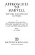 Approaches to Marvell : the York tercentenary lectures /