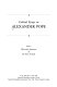 Critical essays on Alexander Pope /