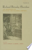 Richard Brinsley Sheridan : the impresario in political and cultural context /