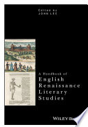 A handbook of English Renaissance literary studies /