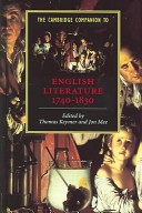 The Cambridge companion to English literature from 1740 to 1830 /