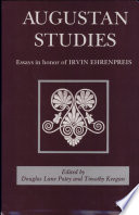 Augustan studies : essays in honor of Irvin Ehrenpreis /