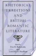Rhetorical traditions and British romantic literature /