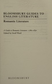 Romantic literature : a guide to Romantic literature : 1780-1830 /