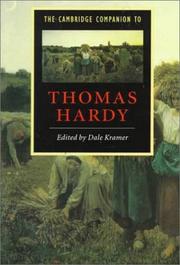 The Cambridge companion to Thomas Hardy /