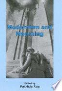 Modernism and mourning /