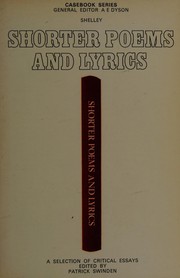 Shelley : shorter poems and lyrics : a casebook /