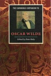 The Cambridge companion to Oscar Wilde /