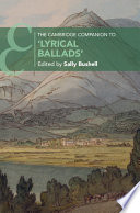 The Cambridge companion to 'lyrical ballads' /