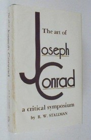The Art of Joseph Conrad : a critical symposium /