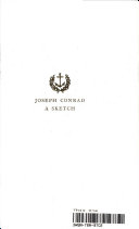 Joseph Conrad : a sketch with a bibliography ; illustrated with many drawings by Edw. A. Wilson.