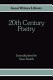20th-century poetry /