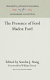 The Presence of Ford Madox Ford : a memorial volume of essays, poems, and memoirs /
