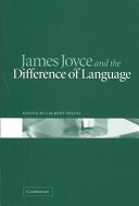 James Joyce and the difference of language /